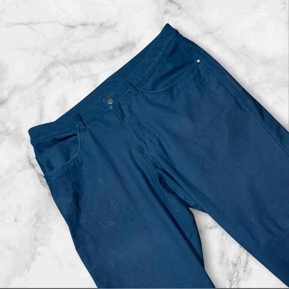 Lululemon ABC Classic-Fit Pocket Golf Pant True Navy Men’s Size 33x32 - Picture 1 of 7